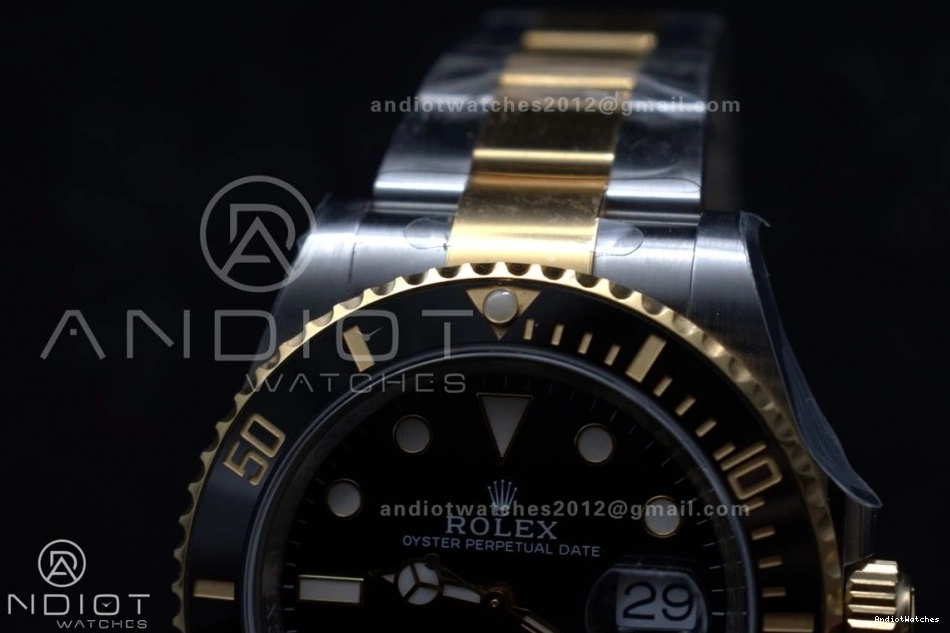 YG Submariner Unique SS Best LN 126613 Clean 1135 Edition VR Ceramic 1:1 Steel Black 904L 0307